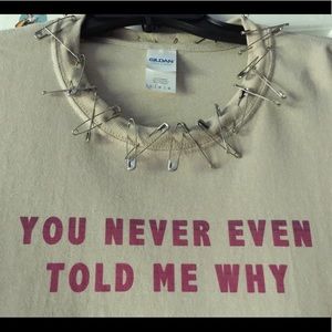 You Never Even Told Me why